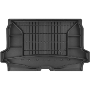 Резиновый коврик в багажник Frogum Pro-Line для Jeep Avenger (mkI) 2023-> (гибрид)(верхний уровень)(багажник)