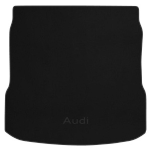 Коврики Audi e-tron (mkI) 2018-2023 / Q8 e-tron (mkI) 2023-2025 (багажник) текстильные Classic - Черные — Audi E Tron