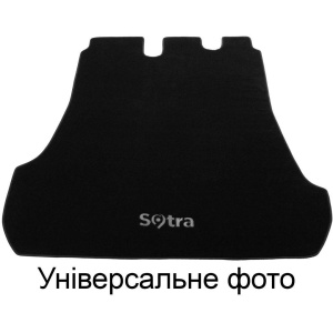 Коврики Lexus LX (mkIV)(J300)(багажник) 2021-> текстильные Premium - Черные — Lexus LX 570 с 2009
