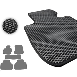 Eva коврики Pro-Eco Black для BMW X3 (F25) / X4 (F26) 2010-2018 — BMW X3 F25 2010-