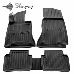 Ковры салона Mercedes-Benz W206 C (2021-) з бортом ТЕП/5шт - Stingray