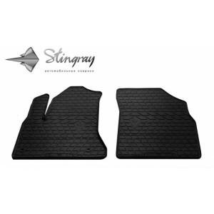 Резиновые коврики Citroen C-Elysse 2013- (передние) резиновые - Stingray