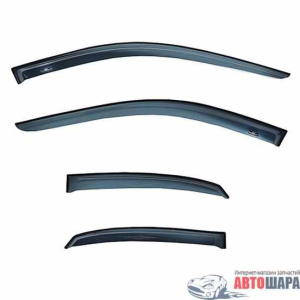 Дефлектор вікон Mercedes E-klasse W-211 2003-2009 седан - HIC