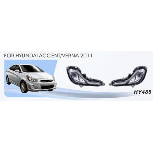 Фарі дод. модель Hyundai Accent/Verna 2010-15/HY-485W/881-12V27W/ел.проводка