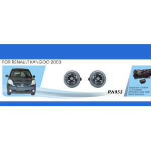 Фары дополнительные модель Renault Kengoo 2003/RN-053W/эл.проводка