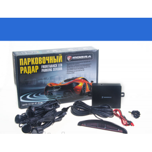 Парктронік Cobra LP-10140 / LED / 4 датчика D = 18mm / коннектор / black