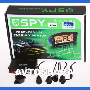 Парктроник SPY LP-007-2, LP-106-2/2 датчика D=18mm, без монитора, "beeper" коннектор/black
