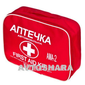 Аптечка АМА 2 для мікроавтобуса до 18 осіб сумка