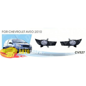 Фары доп.модель Chevrolet Aveo хетчбек/2010-12/CV-527W