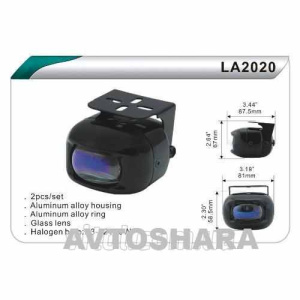 Фари додаткові DLAA 2020 Y / H3-12V-55W / 81 * 59mm
