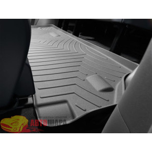 Килимки салону Тойота Sienna 2011-, Третій ряд, Сірий для 8 місцевої моделі - гумові WeatherTech
