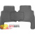 Коврики текстильные KIA SORENTO 2009-2013 серые в салон - фото 3