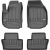 Резиновые коврики для Opel Zafira B (mkII)(1-2 ряд) 2005-2014 - Frogum Proline 3D - фото 2