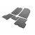 Коврики EVA Renault Duster 2018-2024 гг. (Серый) - фото 2