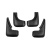 Брызговики Premium Audi A6 C6 2004-2011 гг. (Sedan) Audi A6 C6 2004-2011 гг. (4 шт) — Audi A6 2004-2011 - фото 3