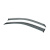Ветровики с хромированным молдингом Mercedes Vito/V-class W447 2014- гг. (2 шт, Niken Future) — Mercedes Vito W447 с 2014- - фото 4