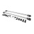 Багажник поперечины на стандартные рейлинги с замком WingCarrier V1 SsangYong Kyron 2005-2014 гг. (2 шт) до 110 см, Черный — Ssang Yong Kyron с 2005 - фото 7