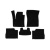 Текстильные коврики Premium V2 Peugeot 2008 2019- гг. (2023-, Электро, Черный) — Peugeot 2008 с 2020 - фото 2