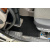 Текстильные коврики Deluxe DAF XF105 2005-2013 гг. (Черный) - фото 3
