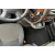 Текстильные коврики Premium DAF XF105 2005-2013 гг. (Черный) - фото 4