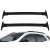 Багажник Ford Ecosport 2013-2022 гг. (поперечины) на интегрированные рейлинги OEM Ford Ecosport 2013-2022 гг. (2 шт.) Черный — Ford Eco Sport 1 2012-2017 - фото 2