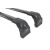 Багажник Fiat 500X 2014-2024 гг. (поперечины) в штатные места Caretta V3 Чёрный, 145 см - фото 13