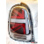 Mini Cooper F55/ F56/ F57 оптика задняя LED Union Jack стиль красно- черная V2 - фото 2