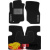 Килимки текстильні MITSUBISHI LANCER 9 2001-2008 чорні - фото 9