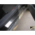 Накладки на пороги MITSUBISHI OUTLANDER II 2007-2012 Premium - 4шт, наружные - на метал NataNiko - фото 5