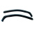 Дефлекторы окон Volkswagen T7 Transporter/ Transit Custom 2024 -> 2D (вставні, кт - 2шт) (HEKO) - фото 3