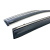 Дефлекторы окон Mitsubishi Outlander 2010 з нержавіючої чорної сталі (HAWK) — Mitsubishi Outlander 2015-2021 - фото 5