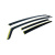 Дефлектори вікон Seat Leon 2 5d 2006-2012 вставні (HAWK) — Seat Leon 2005-2013 - фото 5