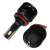 Автолампа Solar LED H8-H11-H16 12/24V 130W 11000Lm 6500K CSP3570 2шт - фото 6