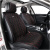 Комплект премиум накидок для сидений CarLife Nitro, black-red - фото 4