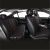 Комплект премиум накидок для сидений CarLife Nitro, black-red - фото 7