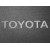 Коврики Toyota Land Cruiser Prado (J120)(1-2 ряд) 2002-2009 текстильные Premium - Серые - фото 2