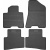 Резиновые коврики Frogum El Toro для Kia Sportage (mkIV) 2015-2021; Hyundai Tucson (mkIII) 2015-2020 - фото 2