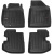 Гумові килимки для Toyota Yaris (mkI) (3-дв.) 1999-2005 - Frogum Proline 3D - фото 2