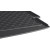 Резиновый коврик в багажник Gledring для Nissan X-Trail (mkIV) / Rogue (mkII) 2021-> (с запаской)(верхний уровень)(багажник) - фото 3