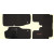 Коврики JAGUAR XK 8 текстильные черные в салон - фото 3