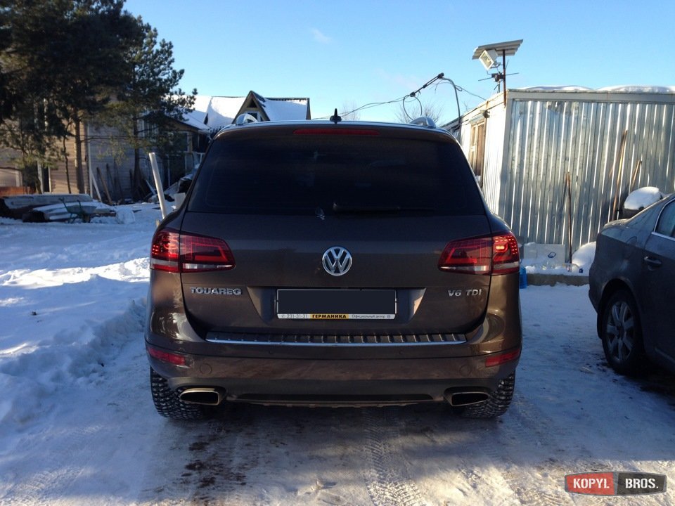 Volkswagen Touareg 2 оптика