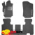 Килимки текстильні HONDA FR-V сірі в салон - фото 3