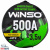 Провід-прикурювача 500А, 3,5м, кругла сумка - WINSO - фото 10