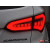 Hyundai Santa Fe 3 оптика LED задня світлодіодна альтернативна чорна 2013+ - JunYan - фото 8