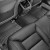 Килими салону Volvo V90 2017- з бортиком, чорні, задні - Weathertech - фото 2