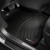 Килими салону Honda CRV 2016- з бортиком, чорні, передні - Weathertech - фото 2
