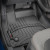 Килими салону Chevrolet Bolt 2017- з бортиком, чорний, передні - Weathertech - фото 2