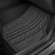 Килими салону Seat Ibiza 2017- гумові 4шт - оригінал - фото 3