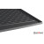 Гумові килимки в багажник Gledring для Audi Q3 / RS Q3 Sportback (mkI) 2019-> (з регулюваннями на 2 ряду) (з дворівневим підлогою) (верхній рівень) (багажник) - фото 3