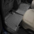 Килими салону Hyundai Santa Fe 2012- з бортиком, чорні, задніеGRAND - Weathertech - фото 2